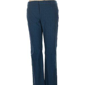 Banana Republic Factory Patterned Teal Dress Pant Size 6